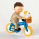 Niño Comunión en bicicleta, detalle para comunión