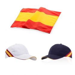 Set gorra + bandera de España