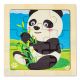 Set 5 puzzle en madera oso panda