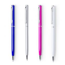 Bolígrafo aluminio colores