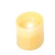 Decorativa vela eléctrica con luz led en color amarillo