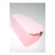 Caja forma pastel rosa