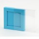 Caja marco charol azul
