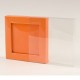 Caja marco charol naranja