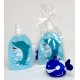 Set de botella plegable infantil y mochila plegable animals. Modelo delfín