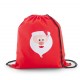 Bolsa mochila infantil con el dibujo de Papá Noel