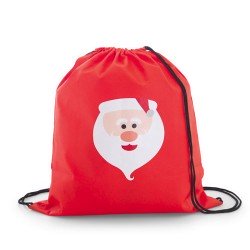 Bolsa mochila dibujo Papá Noel