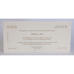 Invitación boda Edima Tradición 055