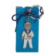 Llavero de Comunión, niño marinero, incluye peladillas y tarjeta personalizada