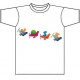 Camiseta para niños personalizada con el nombre y aeroplanos