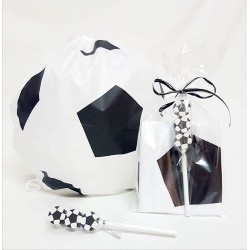 Mochila balón con lápiz y gomas balón fútbol