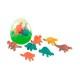 Goma de borrar 8 dinosaurios en huevo