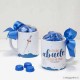 Taza cerámica "A tu lado Abuelo" en caja regalo con bombones