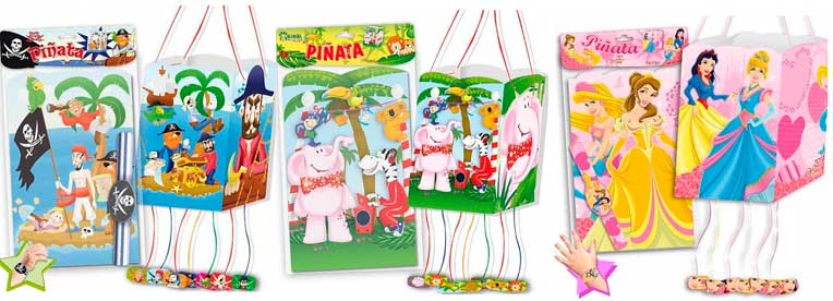 Piñatas Infantiles para Fiestas de Cumpleaños